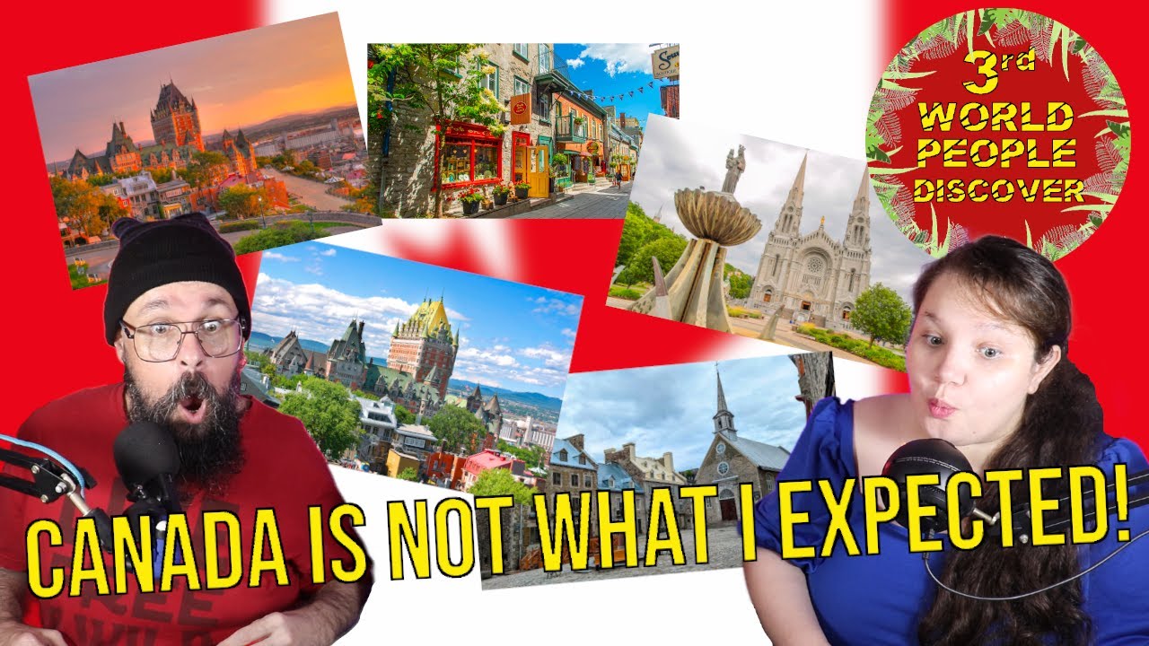 FIRST TIME SEEING QUEBEC IN CANADA | CANADA REACTION