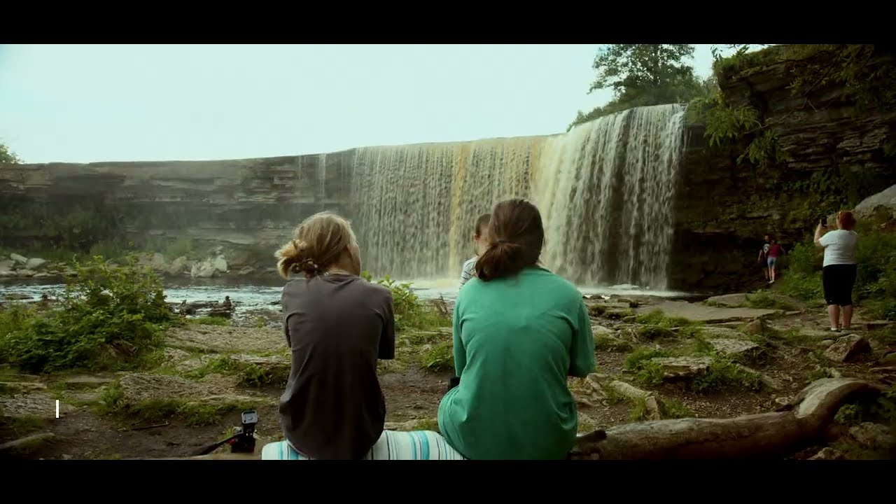 Rode Videomic NTG vs Zoom M3 MicTrak vs Zoom H1 Essential at the waterfall || BMCC6K + GreatJoy 35mm