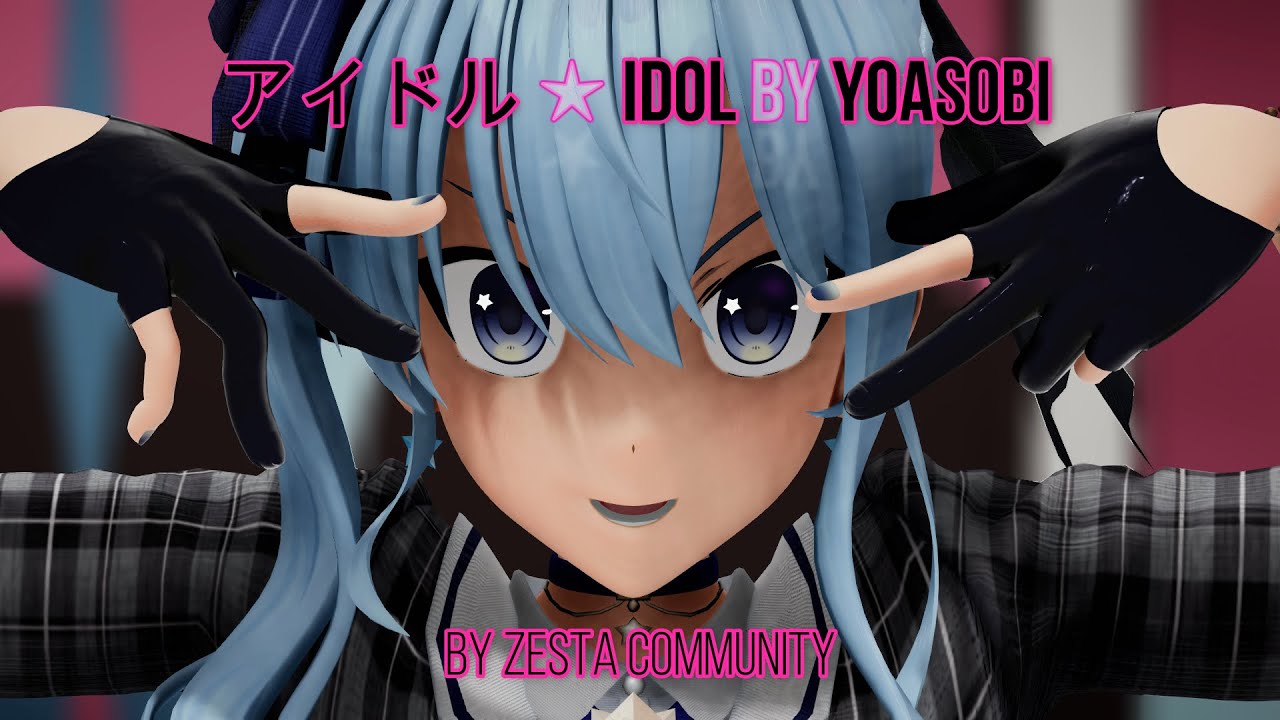[MMD Hololive] Suisei ★ アイドル (Idol ★ YOASOBI)