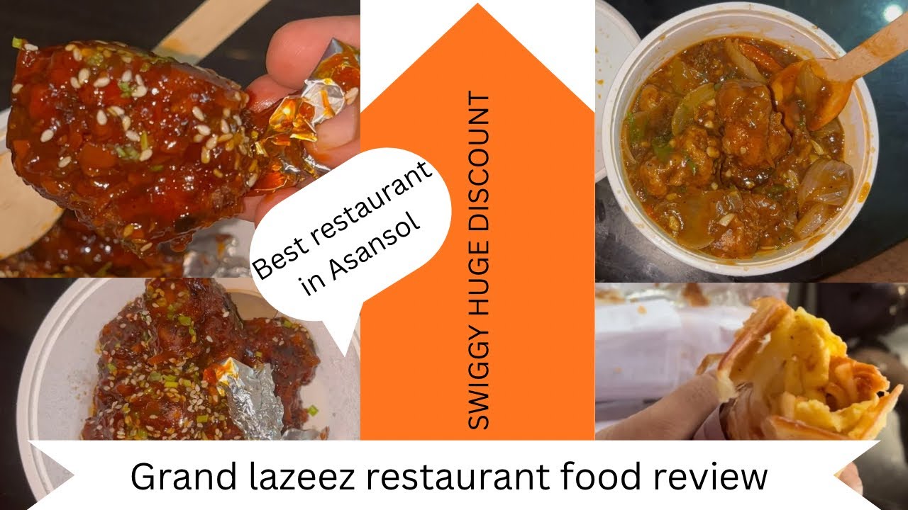 Grand Lazeez Asansol Food Review 🍗🔥 | Swiggy Huge Discounts Revealed!