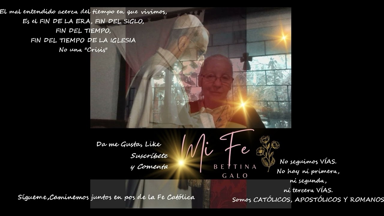 EL MAL ENTENDIDO DEL TIEMPO ACTUAL DE LA IGLESIA Y EL TIEMPO DEL FIN LLAMADO REINADO DEL ANTICRISTO