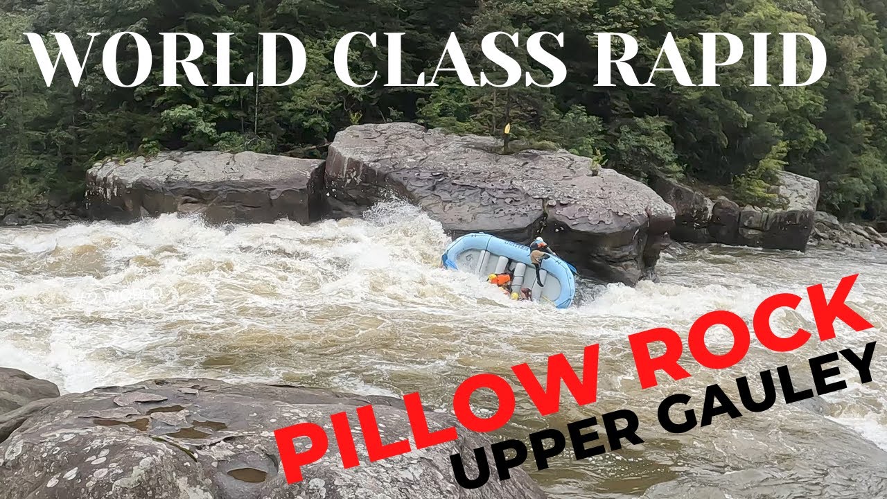 Whitewater Rafting Flips / Carnage - Pillow Rock Rapid Upper Gauley River  - Room of Doom