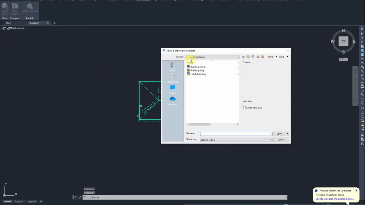 Civil 3D - DWG Compare Tool