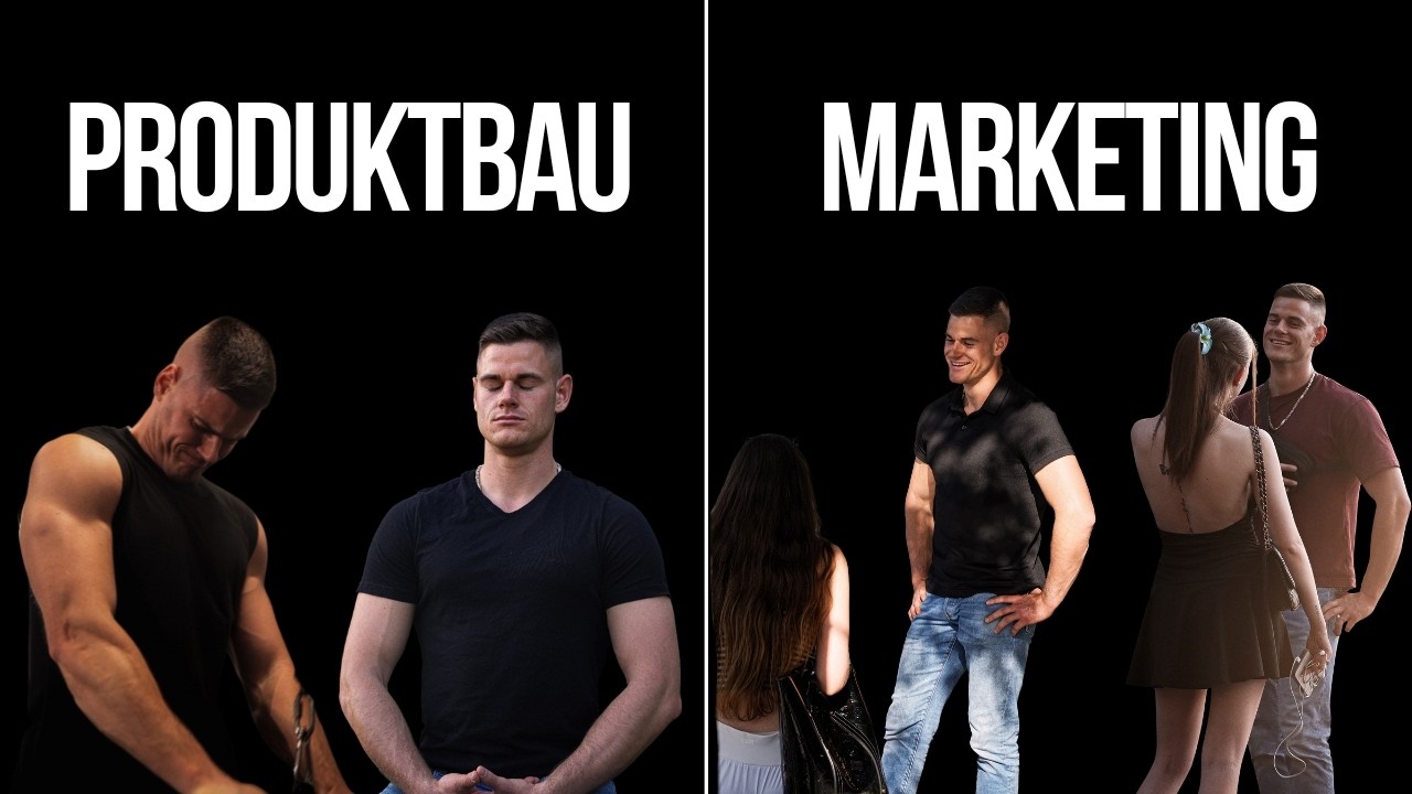 Baue zuerst dein Produkt, dann vermarkte es aggressiv.