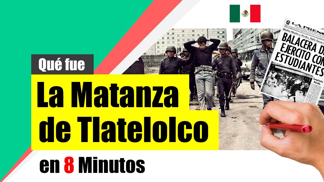 &iquest;Qu&eacute; fue la MATANZA de TLATELOLCO? - Resumen | El movimiento estudiantil mexicano de 1968.