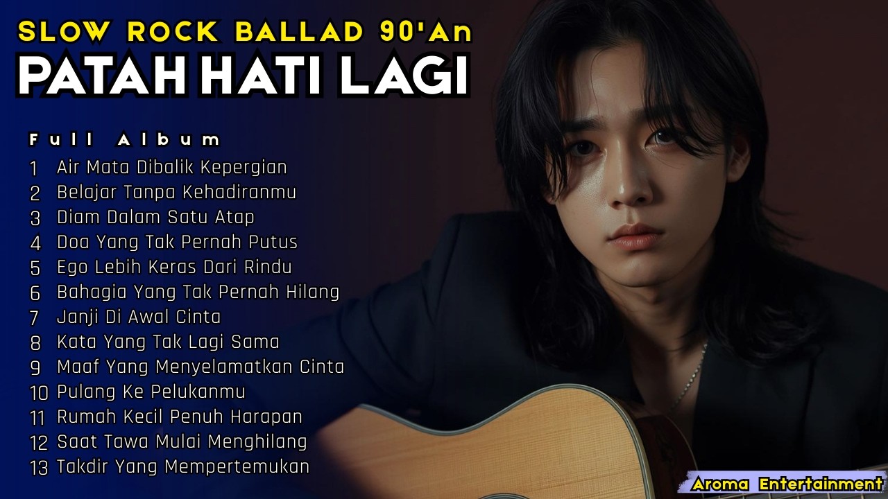 Slow Rock Malaysia 90an 💔 Kenangan Cinta Lama Yang Terluka | Lagu Paling Sedih