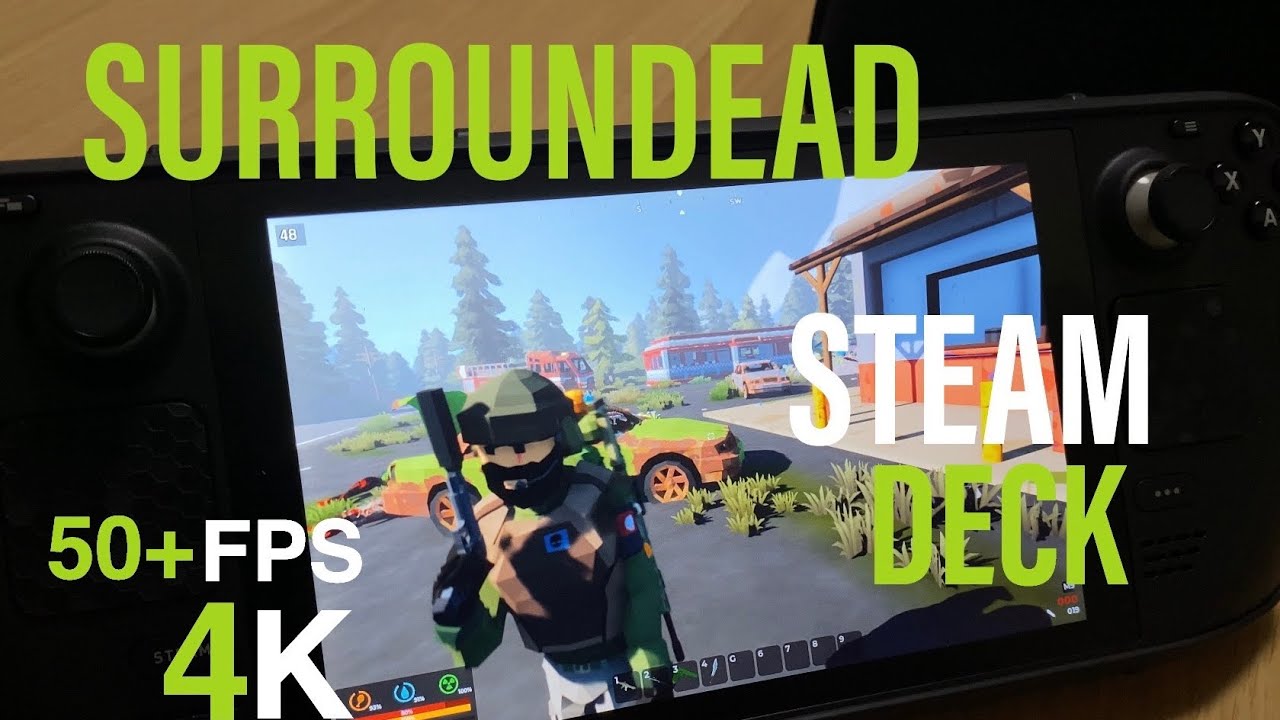 The most UNDERRATED Zombie Survival Game for $12 | Surroundead on Steam Deck
