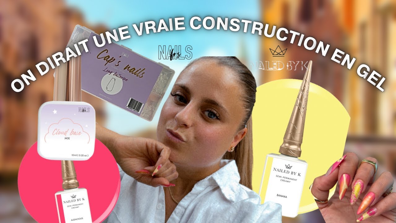 CAPSULE AMÉRICAINE - GEL X • On dirait une construction en gel !
