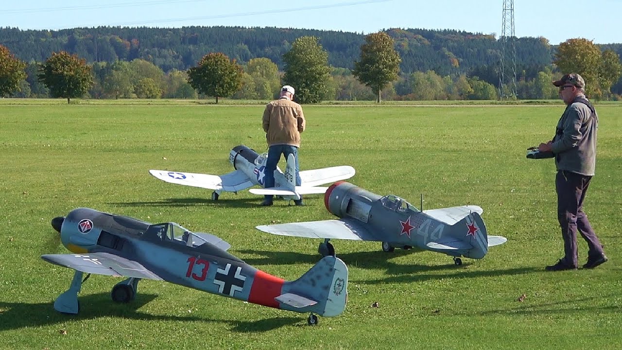 RC FW190 - LA7 - Corsair F4U Franken Deifel