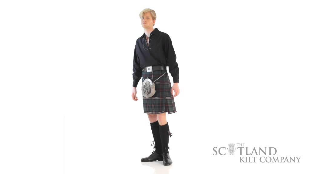 Casual Kilt Outfit, 11 Piece Package