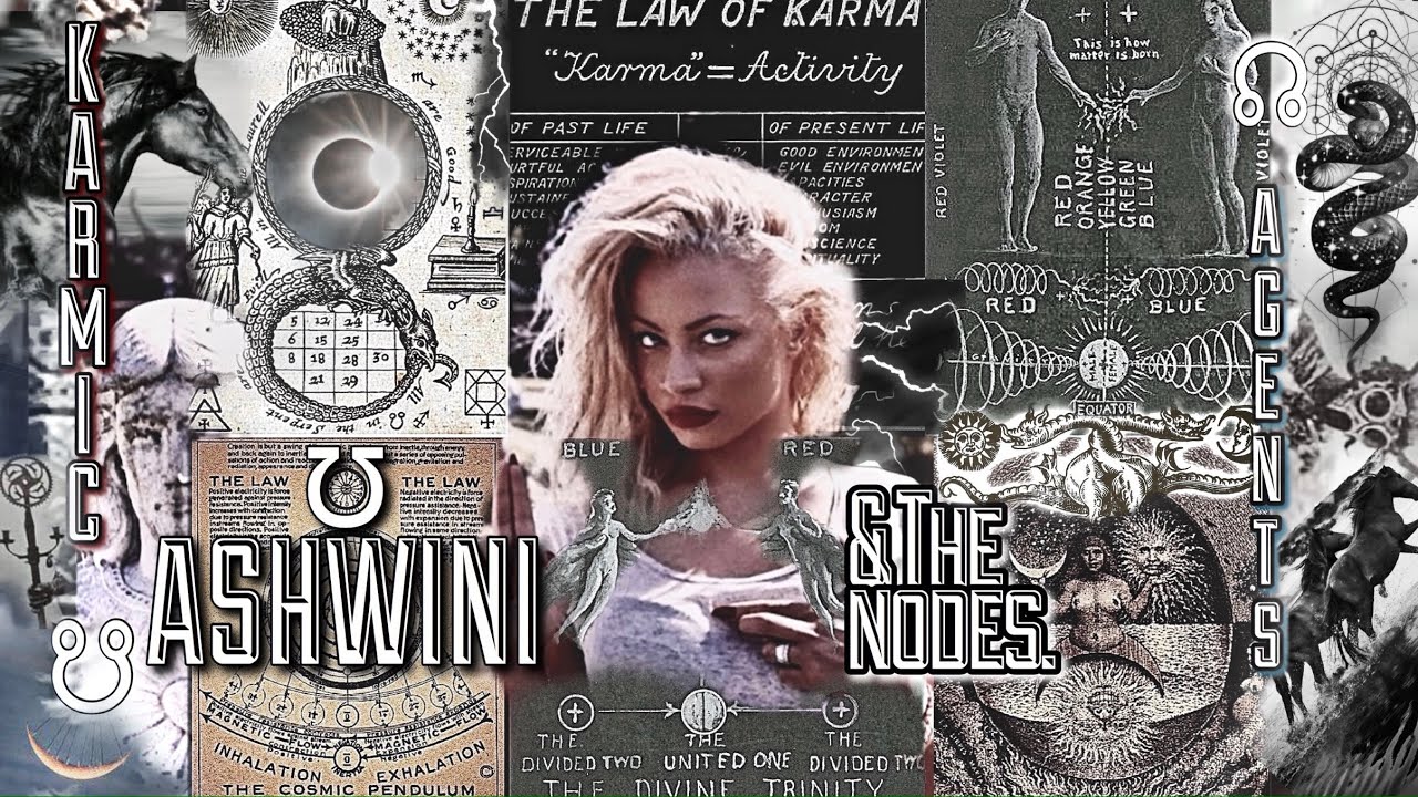 LIFE = KARMA + TIME. ☊ Rahu & Ketu ☋ ; The Lunar Nodes. || Ashwini Nakshatra.