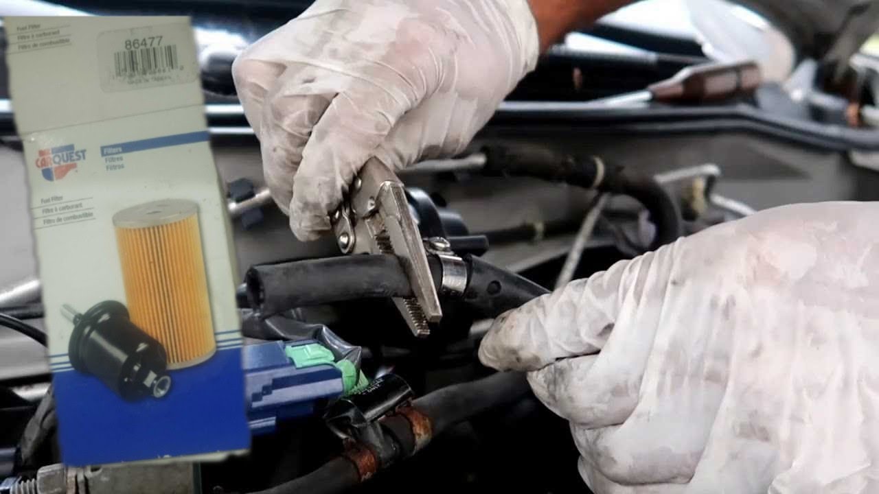 Fuel Filter Replacement 1999 Nissan Altima