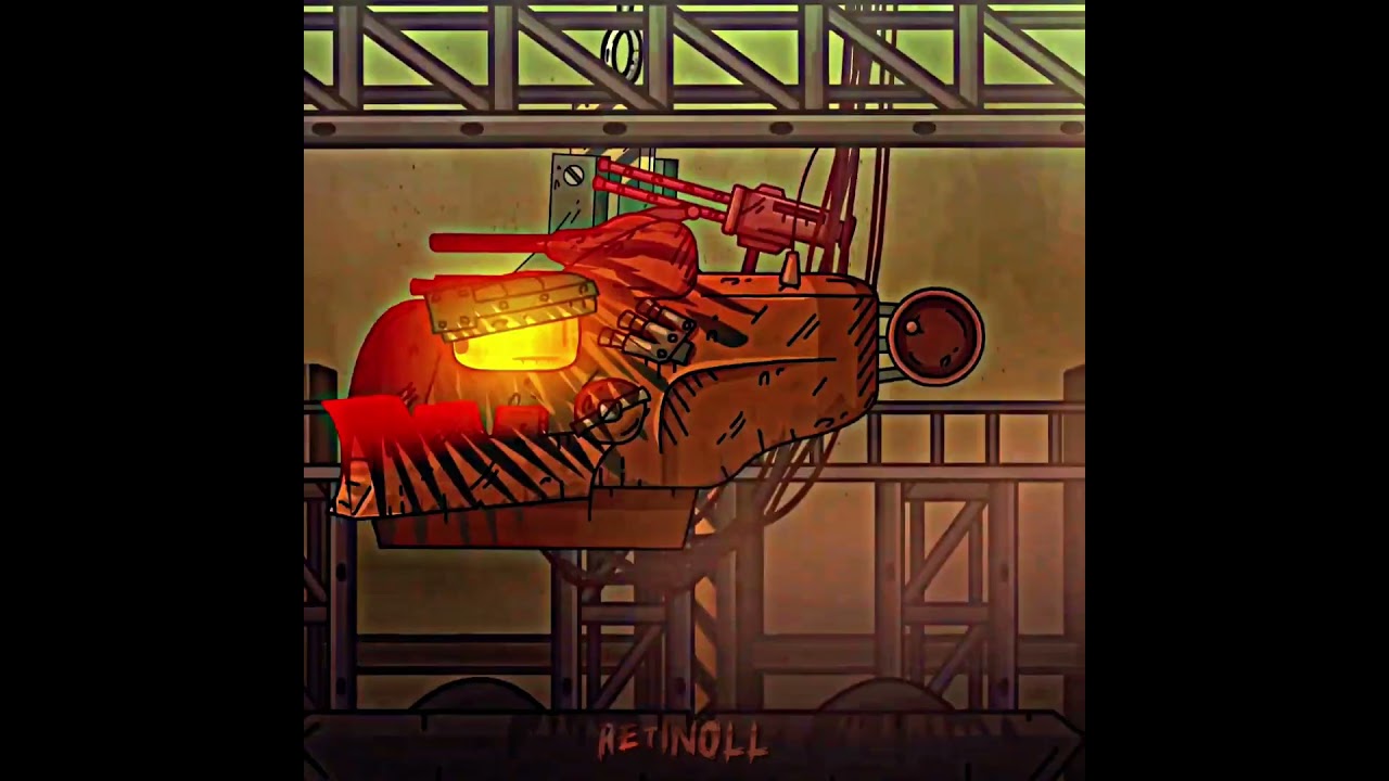 New American Monster 🥶🔥 #gerand #edit #мультикитанки #геранд #tank #кв44 #military #animation #кв45