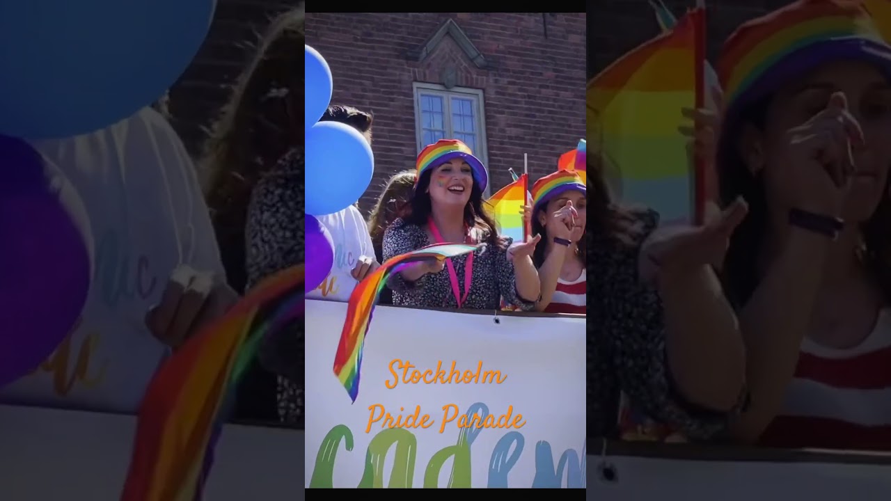 Glimpses of Stockholm Pride Parade 🏳️&zwj;🌈 #shortsfeed #shorts #prideparade