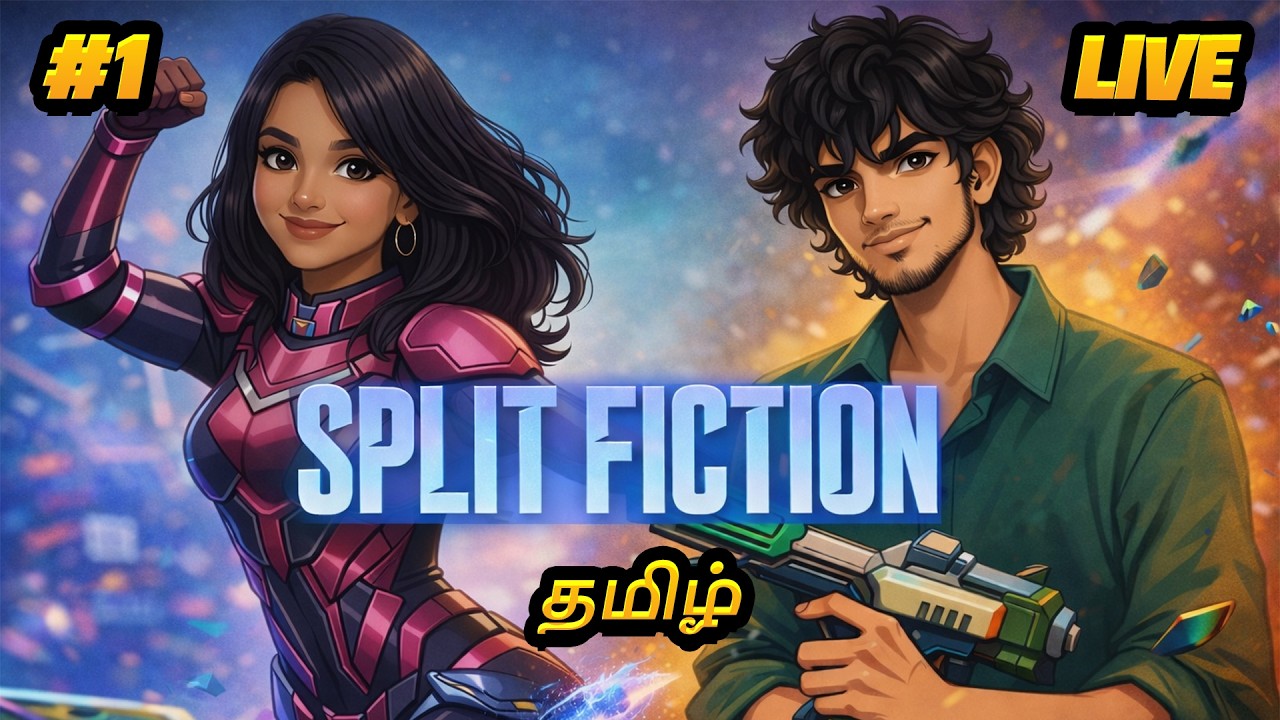 SPLIT FICTION Part 1 Co-op Game Live with @StrawberryFaithYT  #tamilgaming