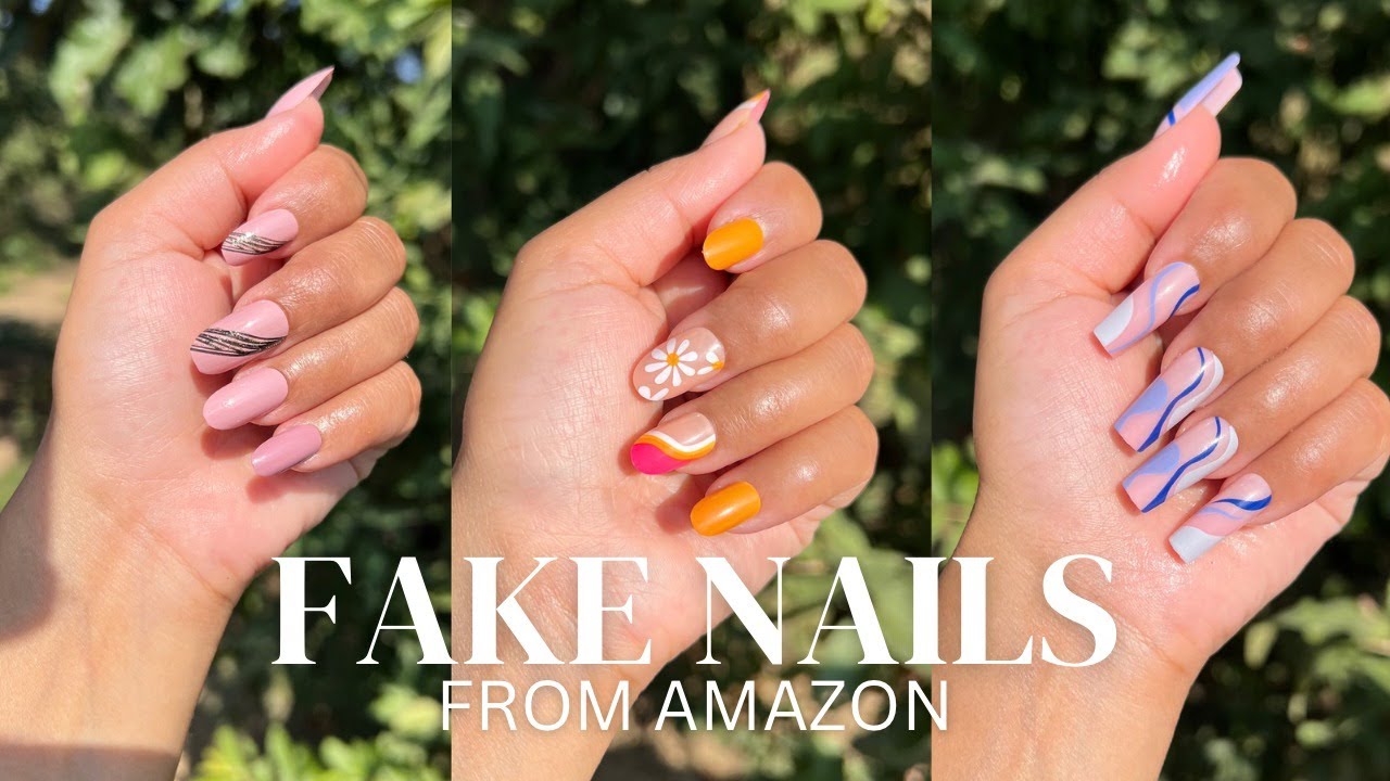 I GOT only FAKE NAILS from Amazon | Fake Nails | Soezi Nails on Amazon