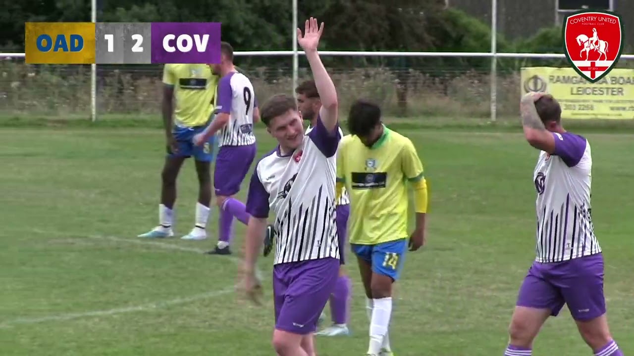 HIGHLIGHTS: GNG Oadby Town 2-3 Coventry United