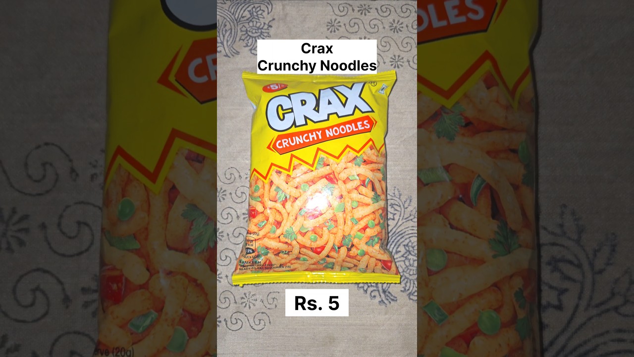 Crax Crunchy Noodles #shortsvideo #foodshorts