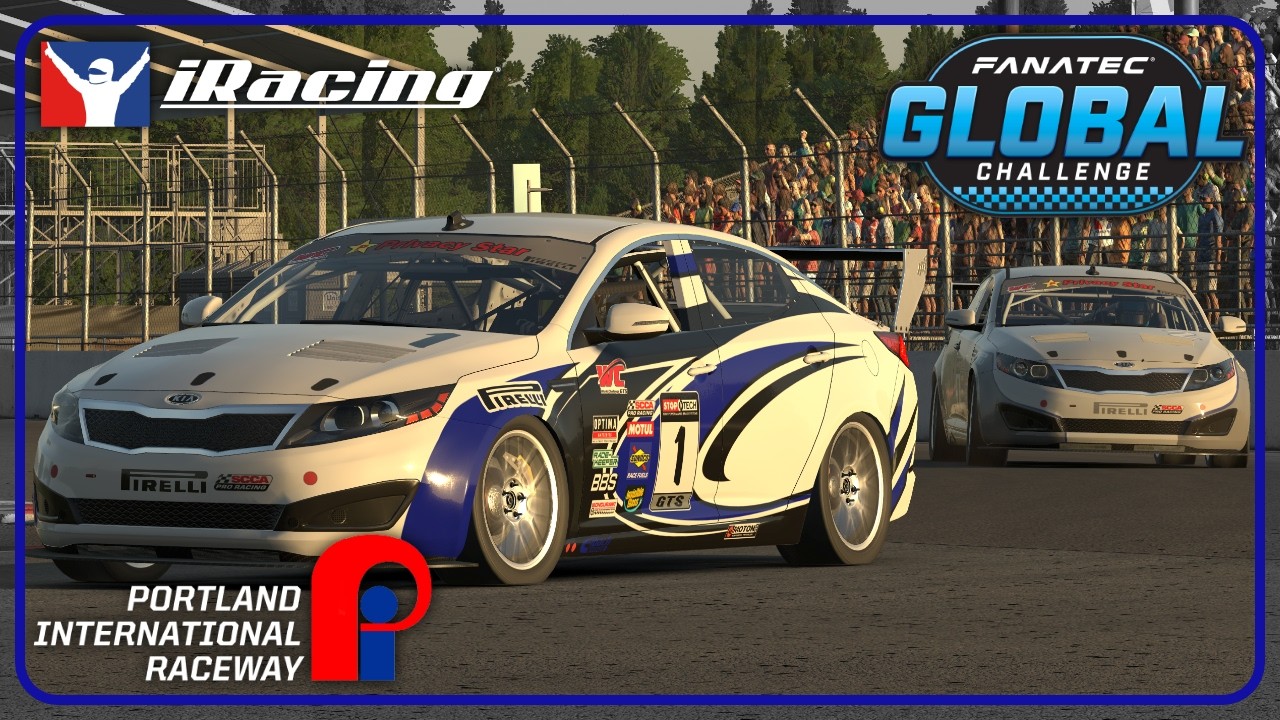 Kia Optima in Global Sports Car at Portland | iRacing