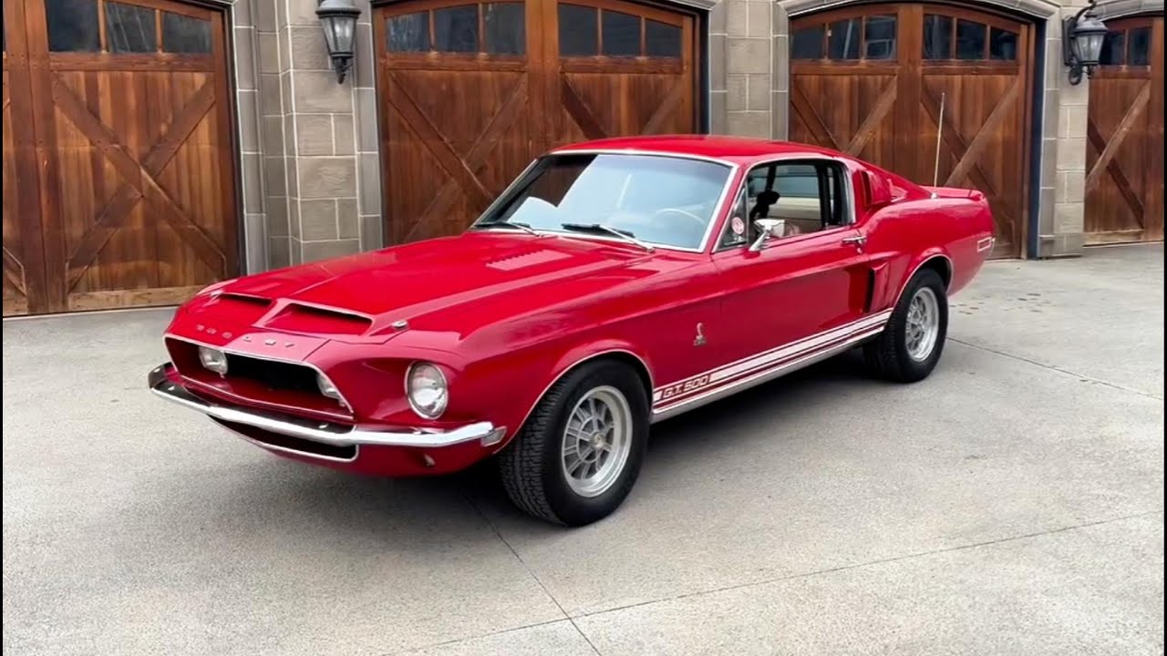 Ford Mustang Shelby GT 500 1968 года | Аукционы EG