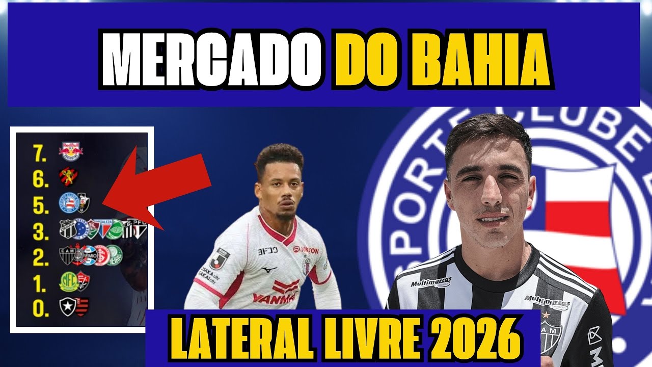 BOMBA! SARAVIA se torna uma POSSIBILIDADE PARA O BAHIA?