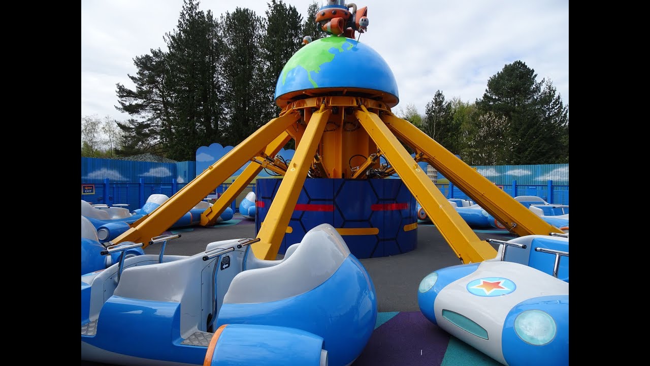 Alton Towers - CBeebies Land - Go Jetters Vroomster Zoom Off-Ride - April 2018 | kittikoko