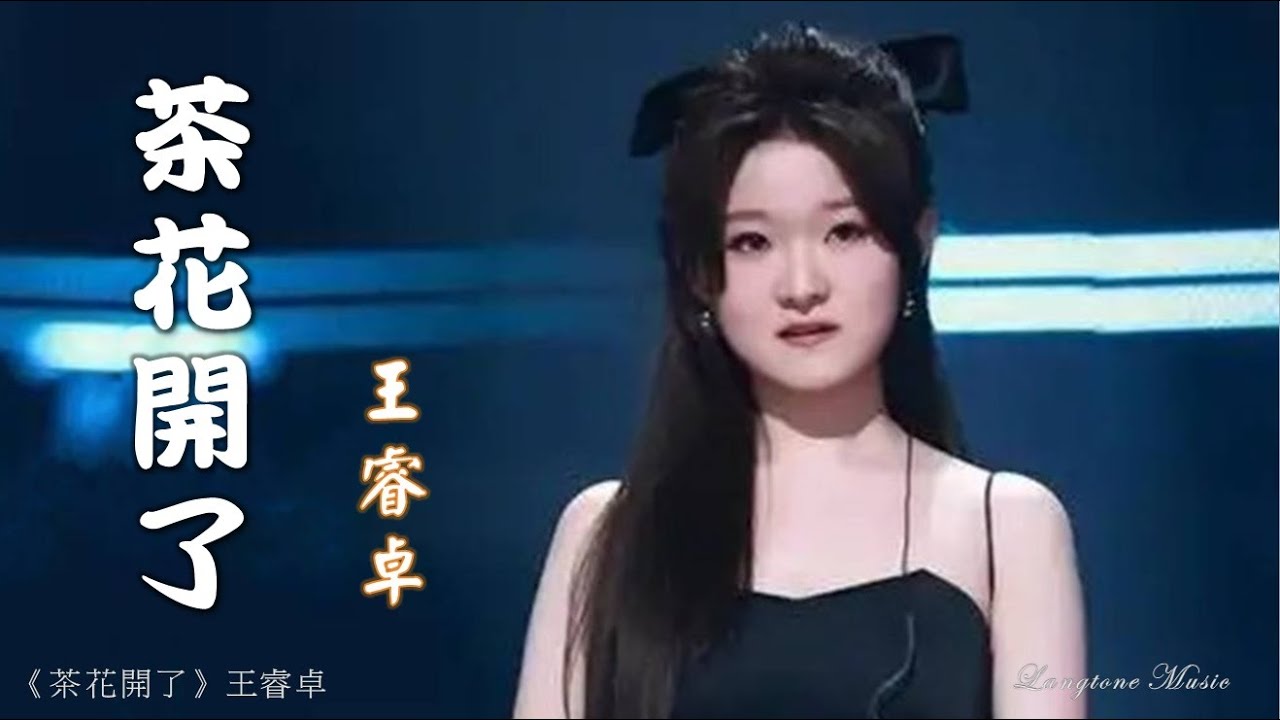 茶花開了 Cha hua kai le 王睿卓 Wang Rui Zhuo #動態歌詞 Pinyin/Lyrics Music