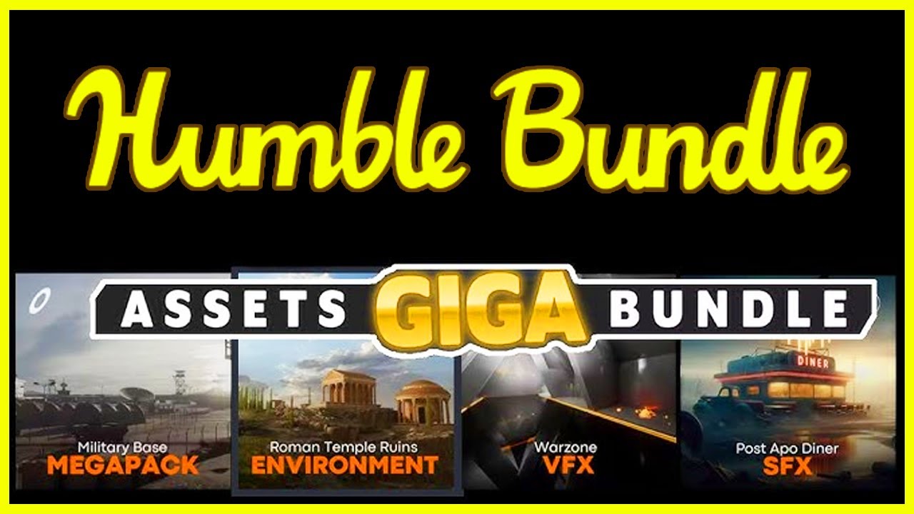 Humble Bundle Flash Sale: Unreal & Unity Assets Mega Deal