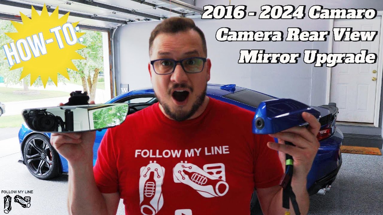Установка камеры заднего вида на Camaro 2016–2024 гг. // Серия «Как сделать»
