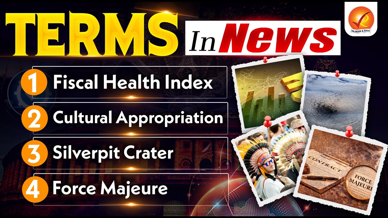 Terms in News UPSC 2025-26| UPSC Prelims 2026 I March 2026 | Vajiram and Ravi
