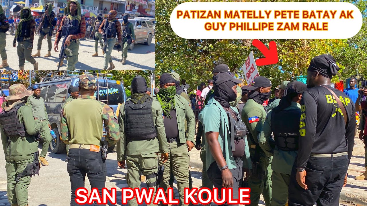 GWO RÈL POU GUY PHILLIPE BATAY PETE ANT PATIZAN MATELLY  AK GUY PHILLIPE 😭