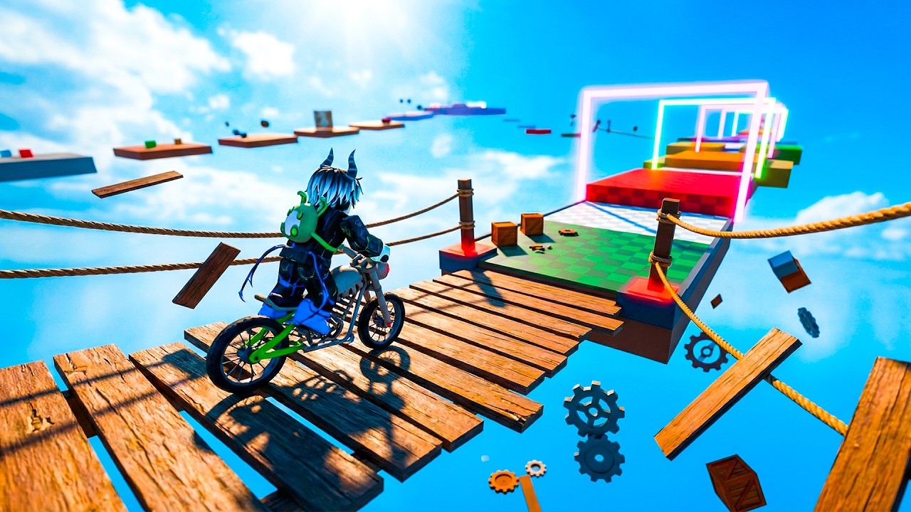 Bike of Hell | Roblox Parkour Gameplay No Copyright 4k 60fps | Roblox No Copyright Gameplay | 91