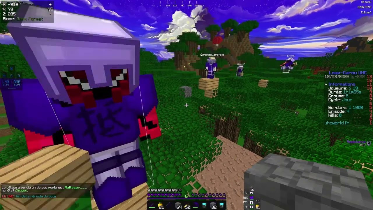 voleur + cheat = carnage (LG - UHC)