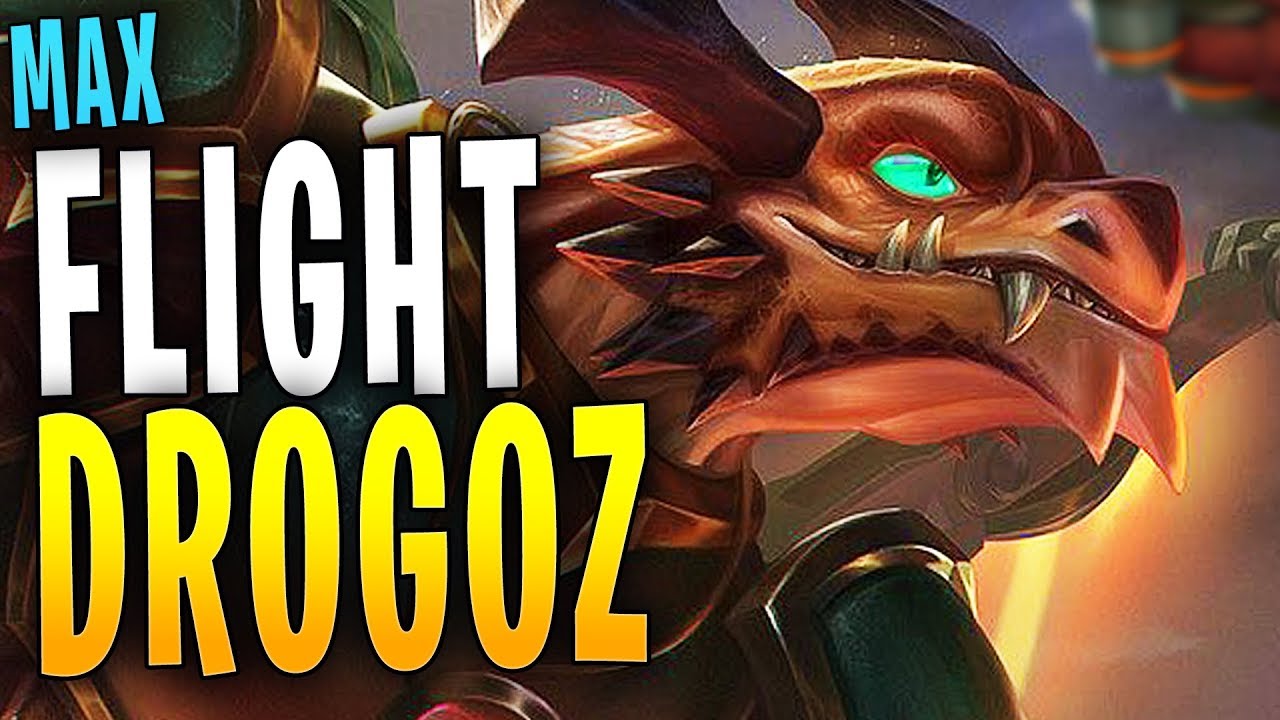 INFINITE FLIGHT DROGOZ DAMAGE! | Paladins Gameplay