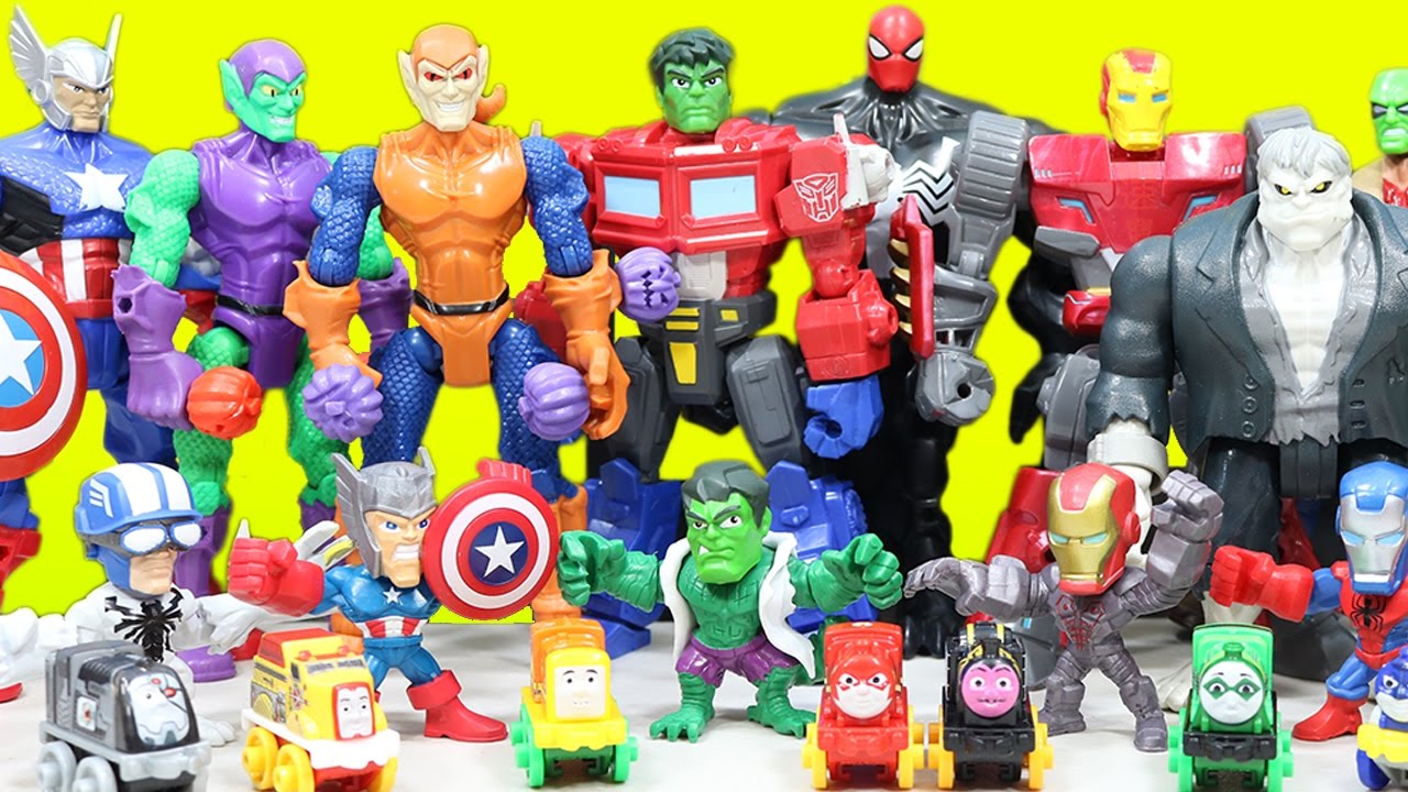 BEST of Halloween Marvel and DC Superheroes Adventures Part 2!