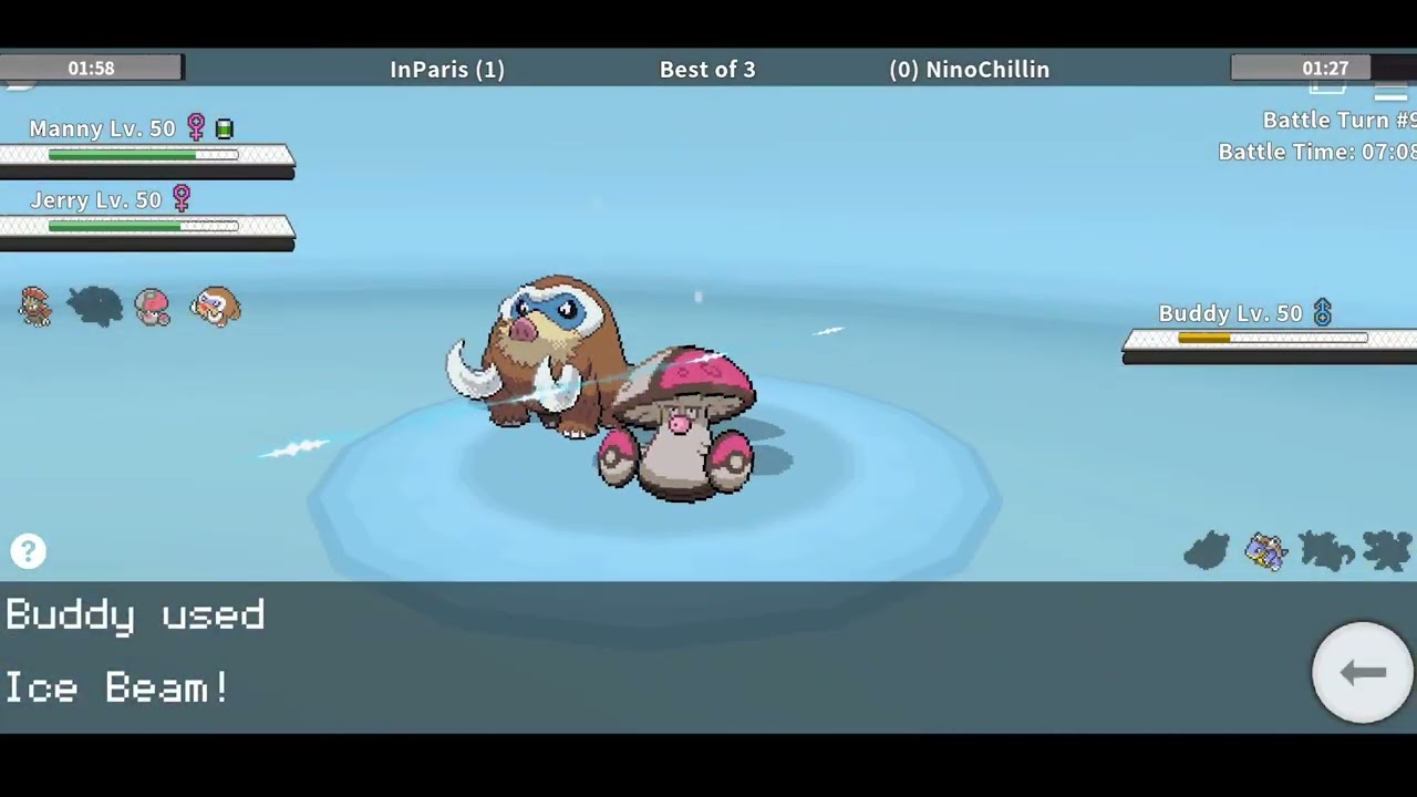 InParis VS Nino (Kanto Lock E4) || GeoLock Rival Challenge