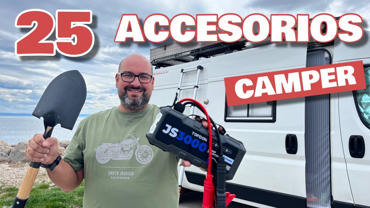 👉🏻 ACCESORIOS CAMPER IMPRESCINDIBLES| Vivir y viajar en furgoneta camper | Europa en furgo