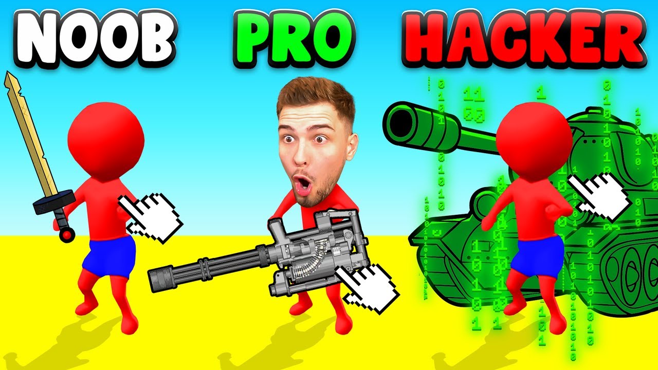 NOOB WAFFEN zu GOTT WAFFEN ENTWICKELN?!