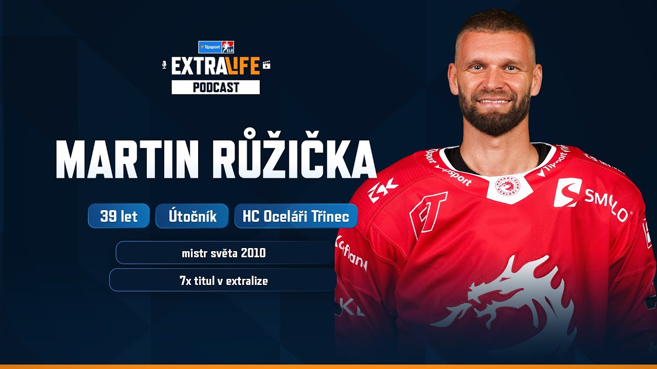 EXTRALIFE PODCAST #14 | Martin Růžička: V dorostu mě tren&eacute;r vyhodil, že na to nem&aacute;m