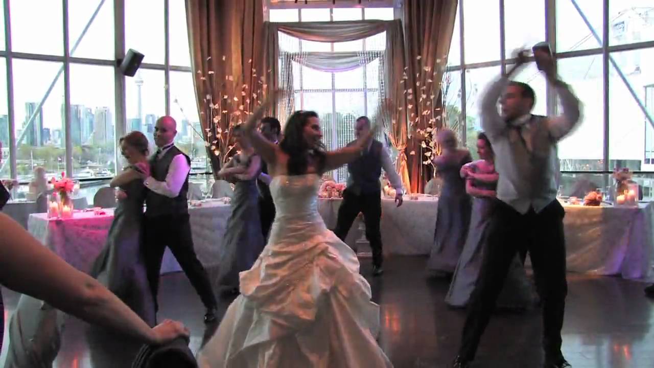 I Gotta Feeling - Surprise Wedding Entrance Dance - Black Eyed Peas - JR MM - May 15, 2010