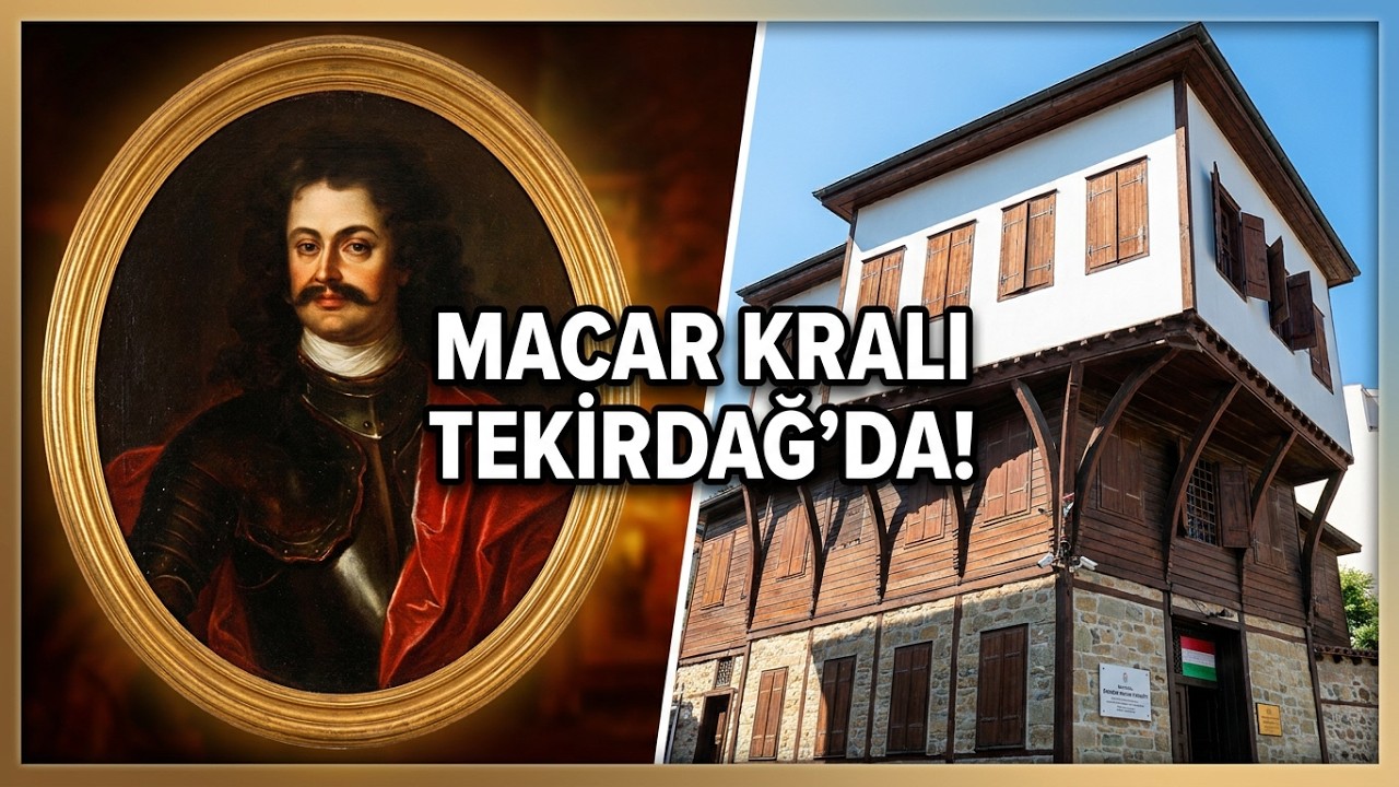 Macaristan Budapeşte de başlayıp Tekirdağ’da devam görüntülerle Macar Kralı Ferenc RAKOCZI 