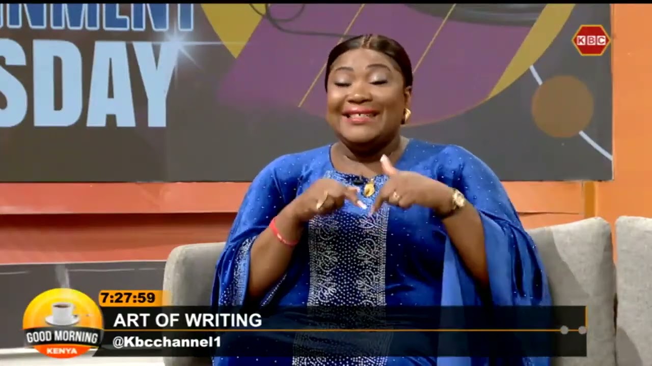#GoodMorningKenya: The art of writing and inspirations behind writers