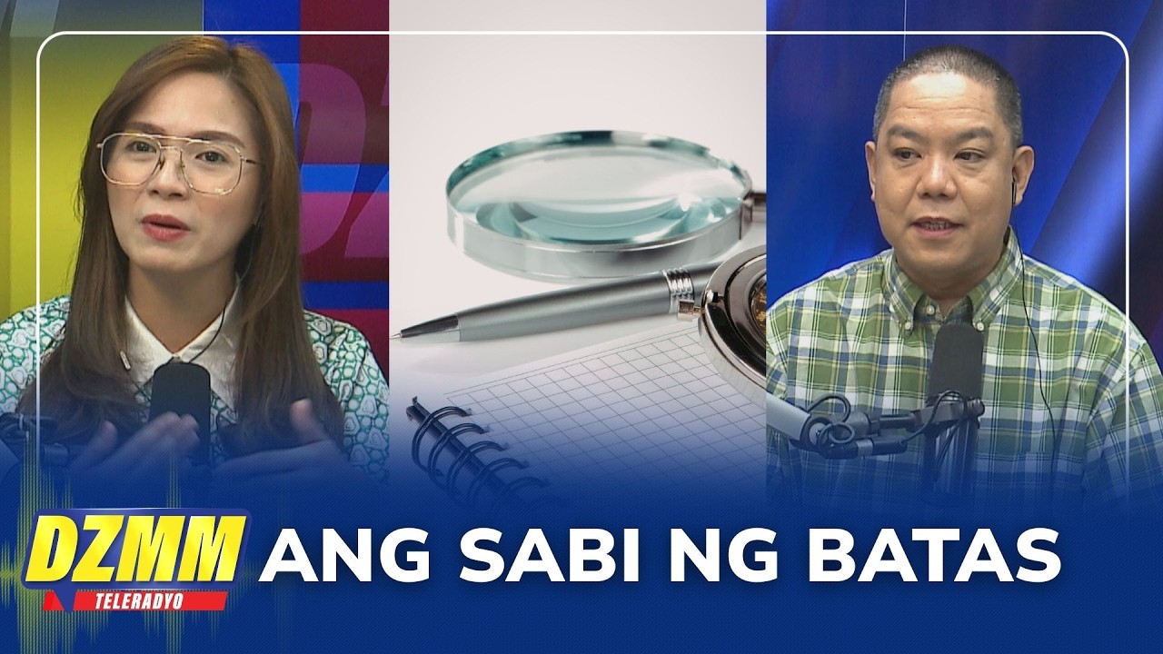 Ang Sabi ng Batas: Ebidensya sa preliminary investigation | (13 March 2026)
