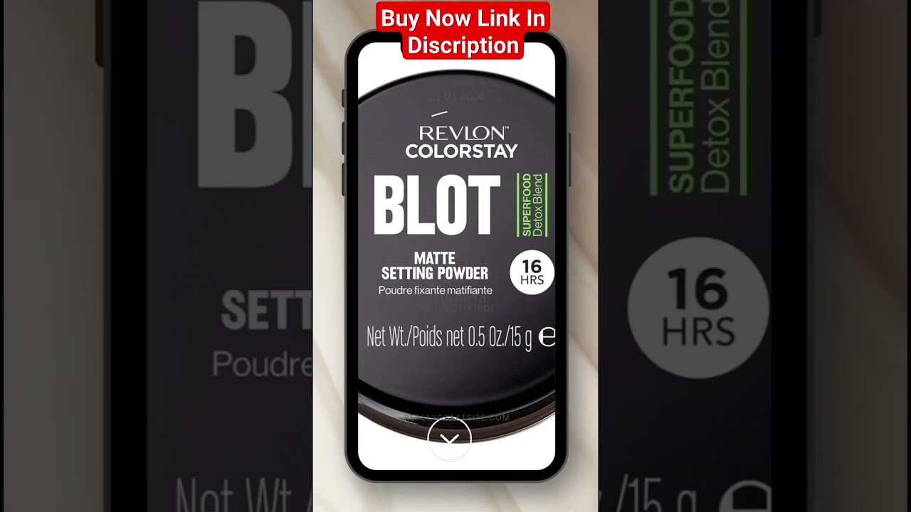 Revlon ColorStay Blot Face Powder #youtubeshorts #shortsviral #youtubevideo