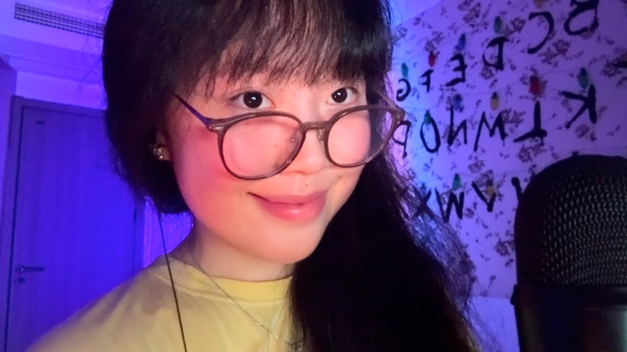 ASMR Mouth Sounds & Glasses Tapping 👓