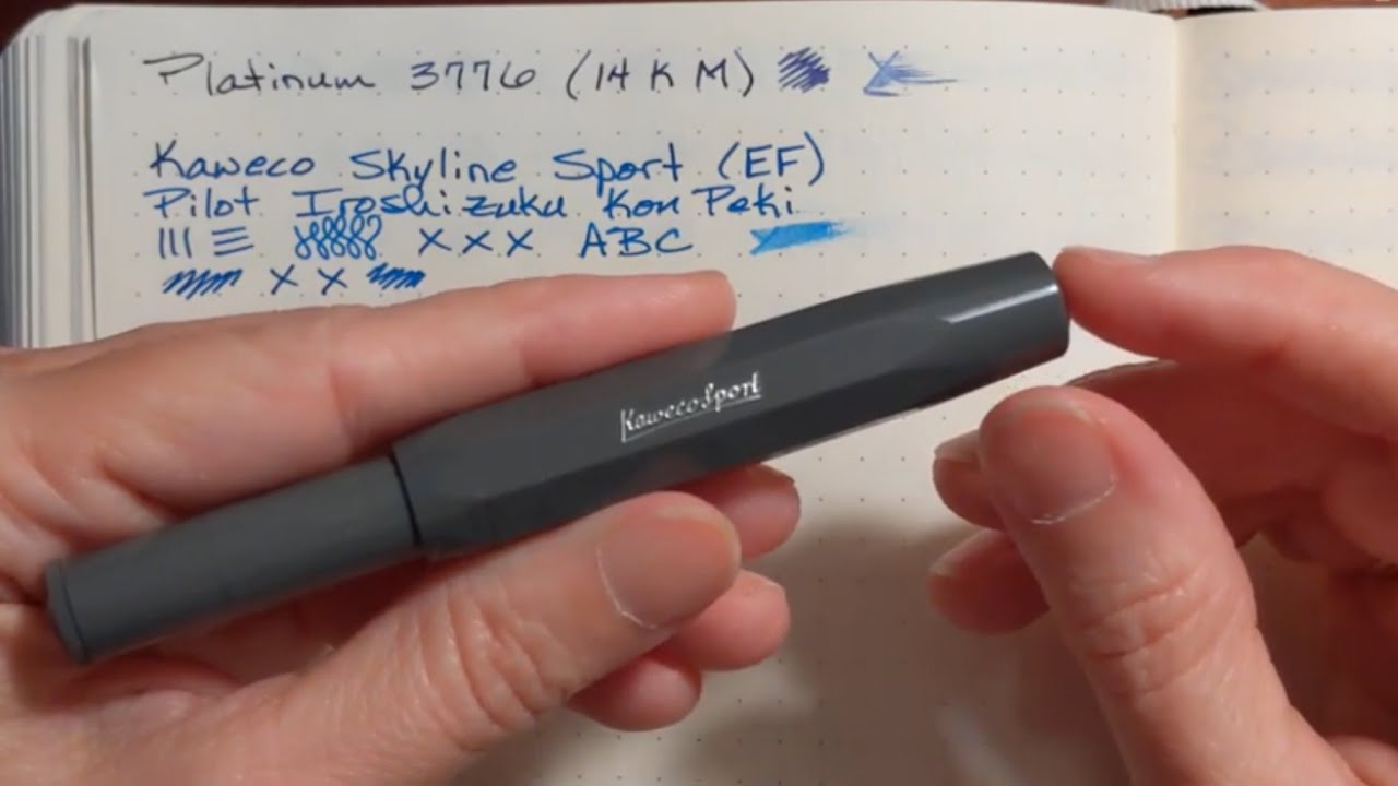 Kaweco Skyline Sport спустя 4 года