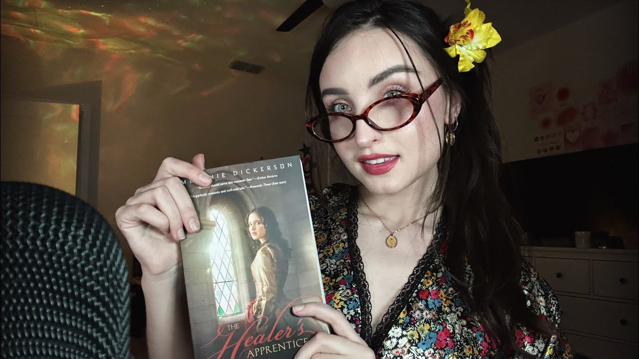 ASMR | Book Gripping, Tapping, Upclose Clicky Whispering