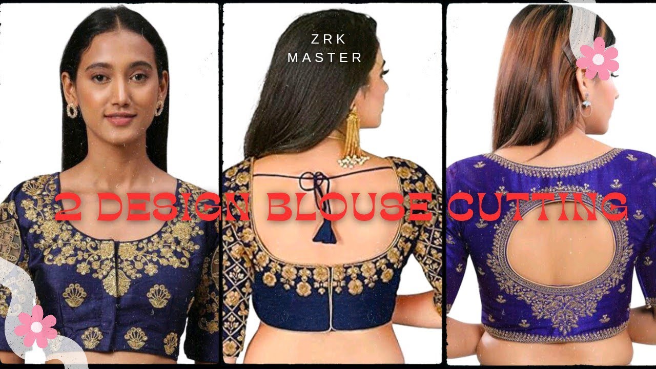 38 Size Princess Cut Blouse||4 tucks 38 Chest Blouse Cutting