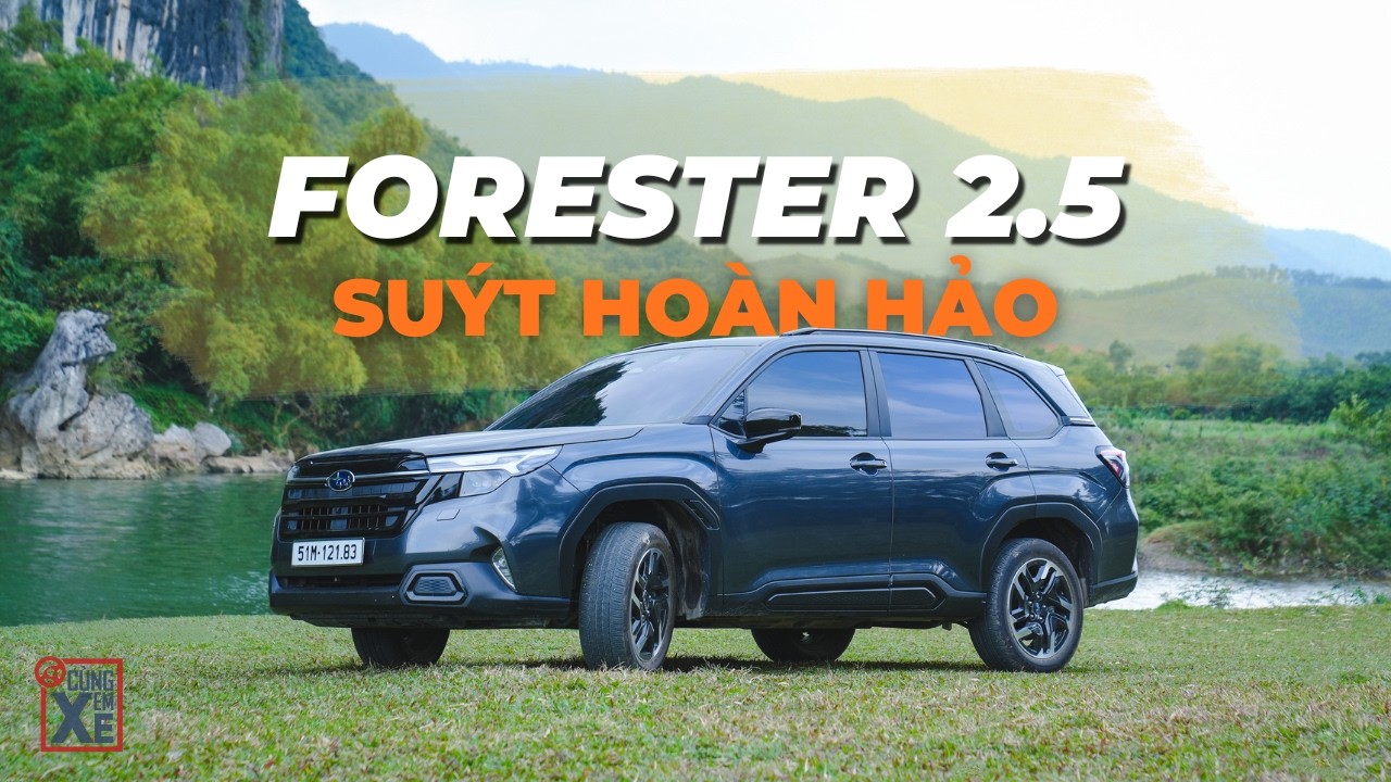 Subaru Forester all new - Bản nâng cấp suýt hoàn hảo !