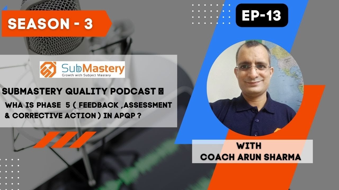 Season   3 , Episode  13 , What is phase  5  Feedback , Assessment & Corrective Action  in APQP ?